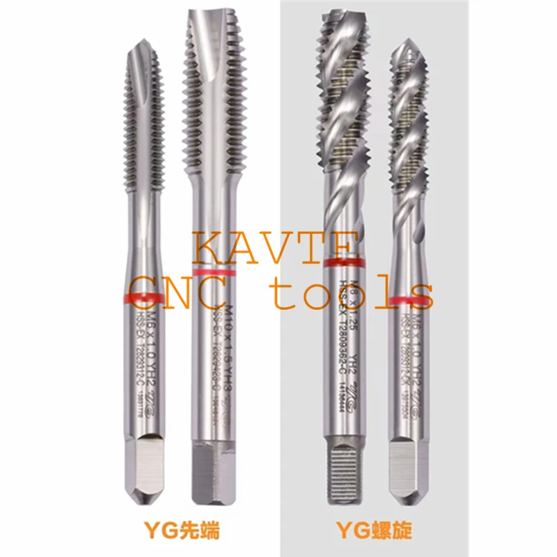 100%純正韓国製YG-1 HSS-E T2809スパイラルタップM1.6 M2 M2.2 M2.5 M3 M3.5 M4 M5 M6 M8 M10 M12 M14 M16 M18 M20 M22 M24 M27 M30