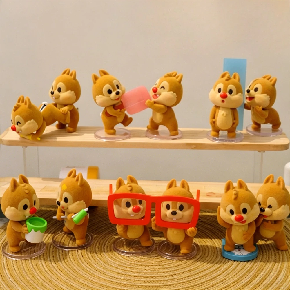 

52TOYS Chip 'n' Dale Cuddle Crew Blind Box Merchandise Figure Ornament Doll Model Cute Desktop Decoration Surprise Bag Toy Gift