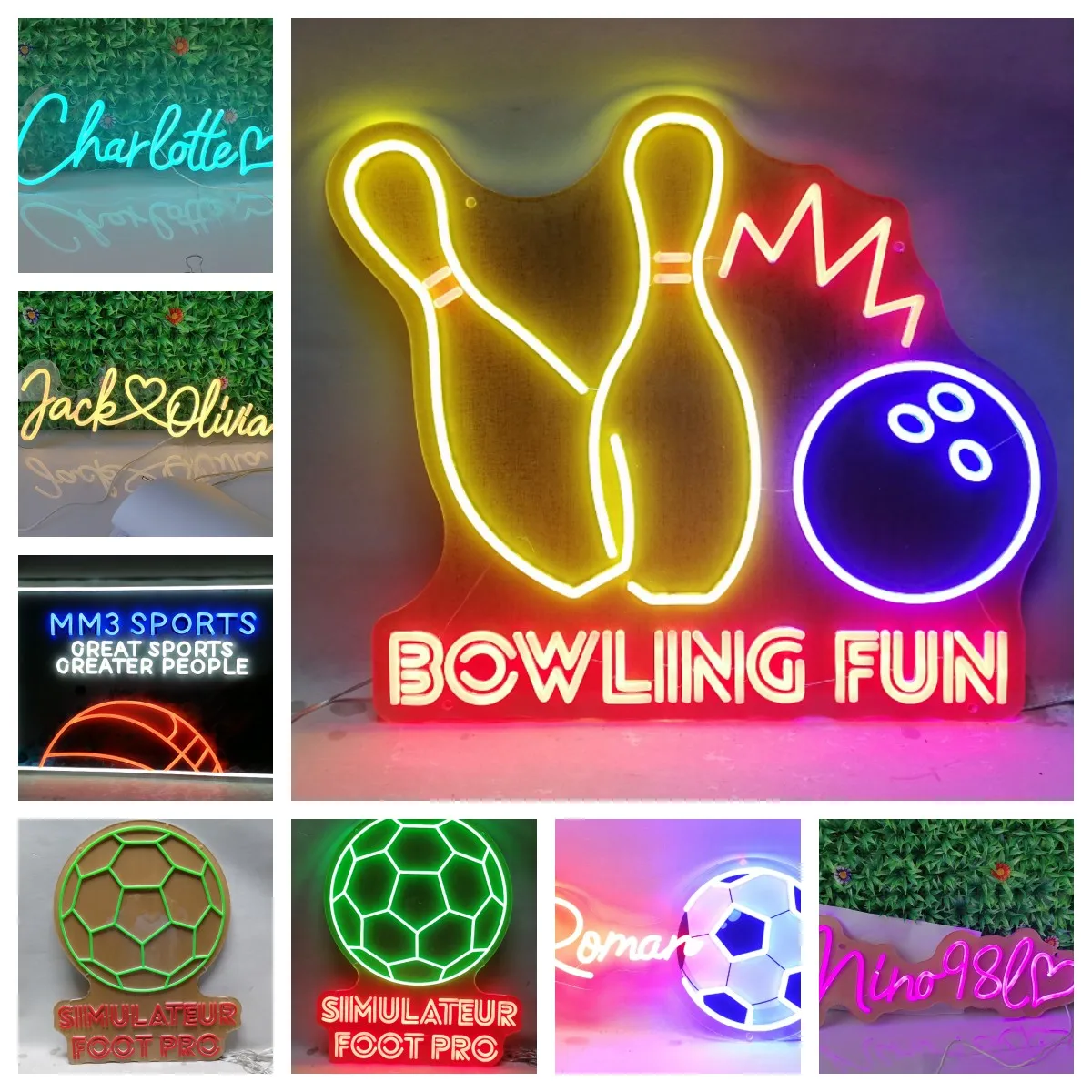 Custom Neon Sign Led Lights Personalized Name Letter Pattern Room Decoration For Wedding Birthday Party Bar Art Wall Decor Logo