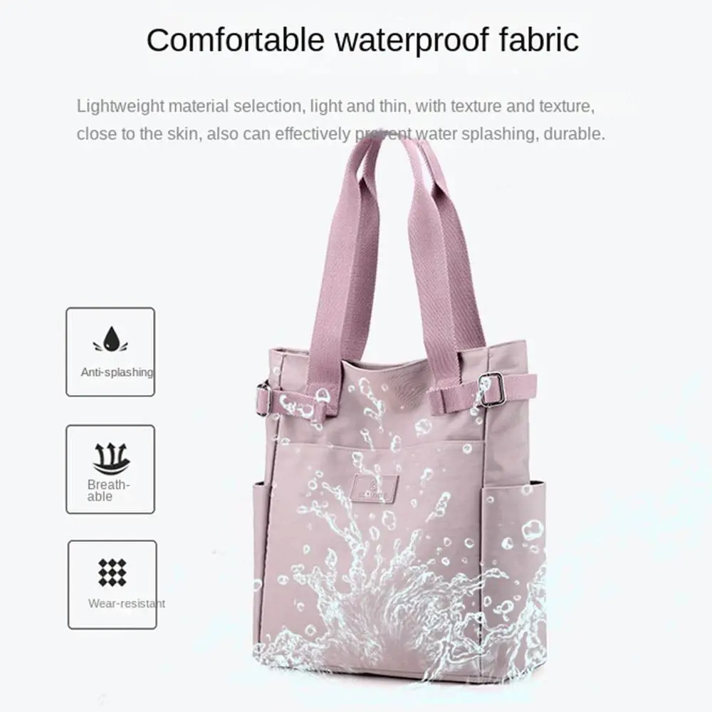 Effen Kleur Student Een Schouder Casual Tassen Canvas Tas Dames Handtassen Casual Handtas