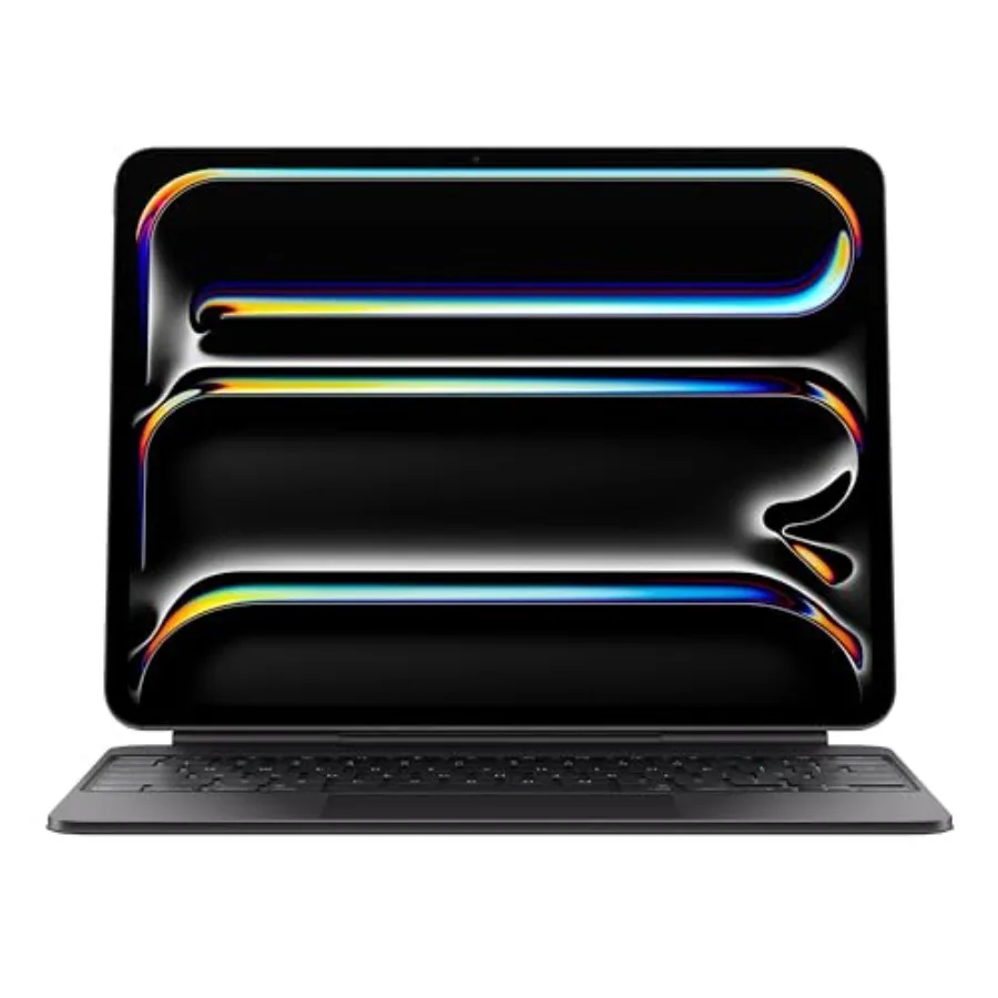 

Magic Keyboard Case for M4 and M5: aluminum black built-in trackpad and function row for great typing experience