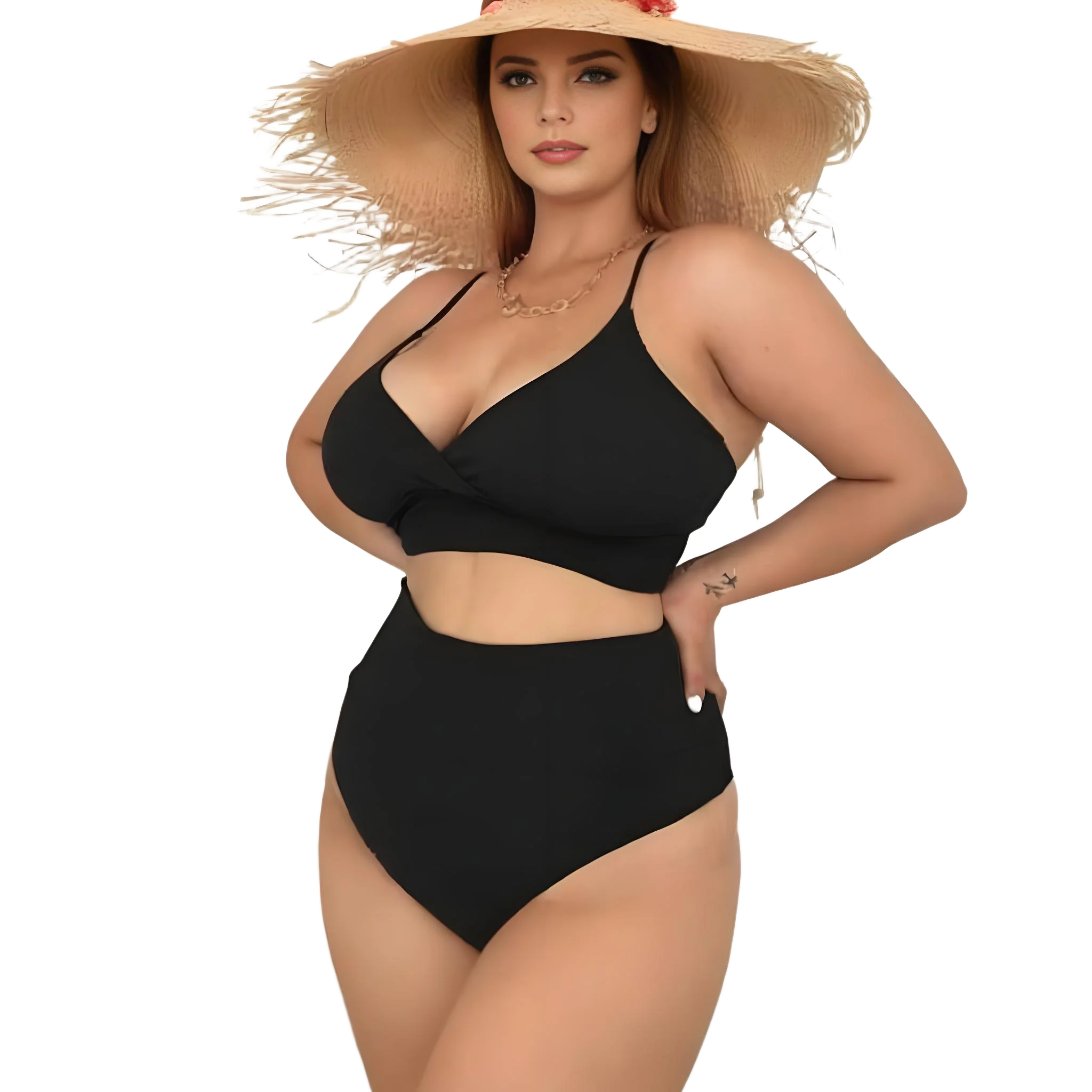Designer plus size bikini da donna Costume da bagno diviso oversize Costumi da bagno donna 2025 tendenza sexy Due pezzi set 2 tankini Beachwear