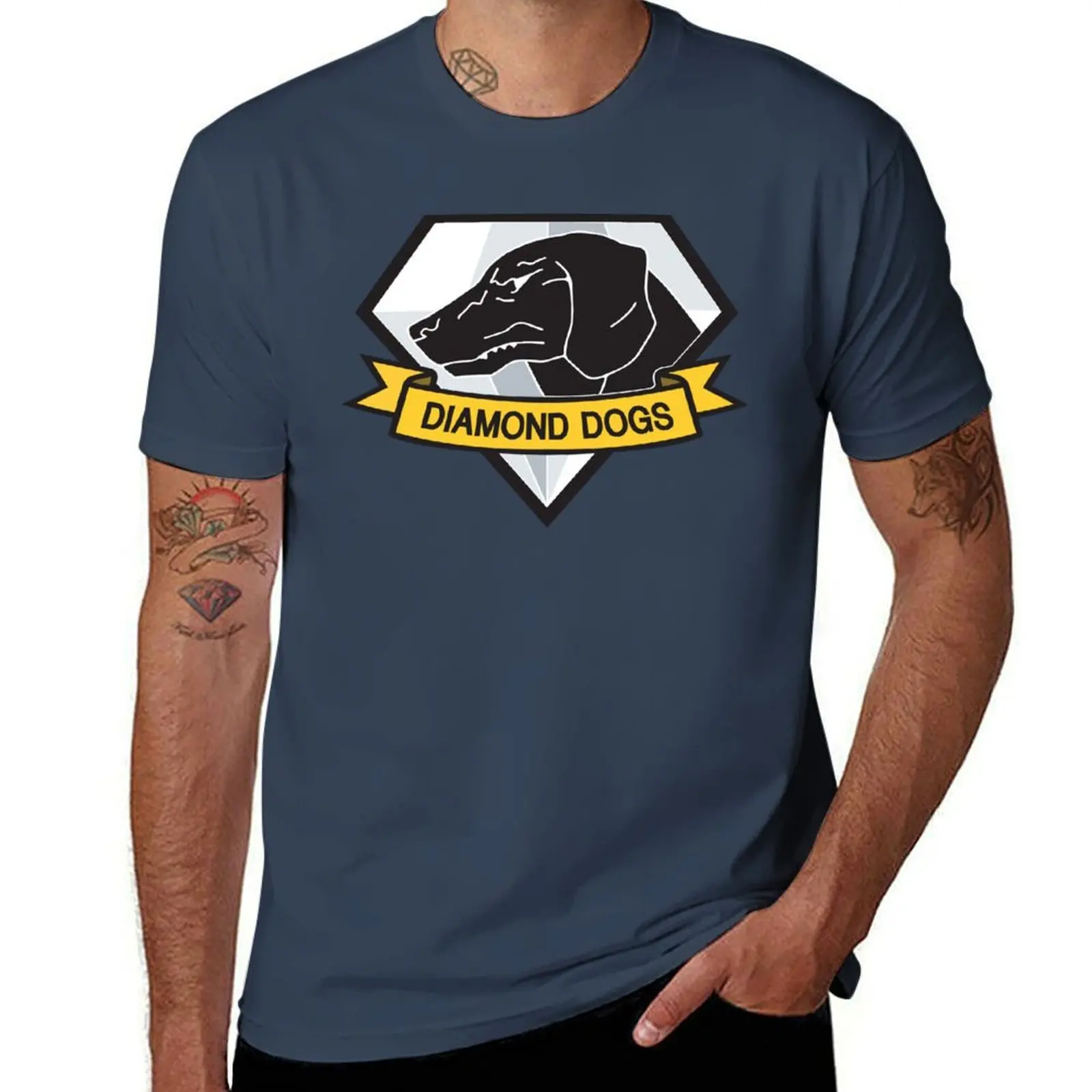 Diamond Dogs (MGSV) T-Shirt Moisture Wicking Athletic T-Shirt