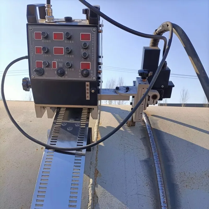 Portable High Performance Pipe Welding Cart With Adjustable Tracks For Efficient Horizontal And Vertical MIG Pipe Welding
