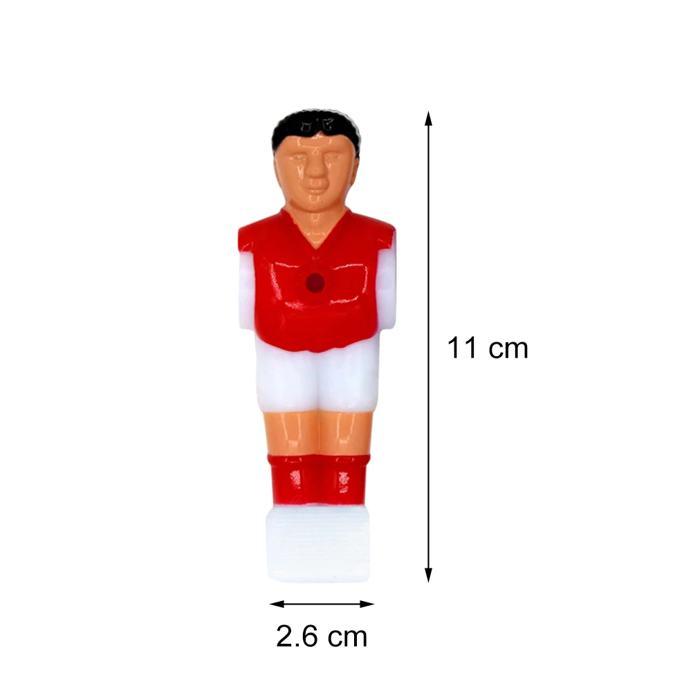

9pcs Table Football Foosball Player Men Replacement Rod Parts Soccer Game Accessories Standard Sized Fits Any Table