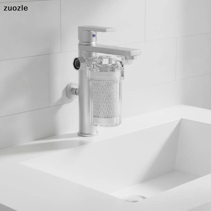 1Pcs Universal Water Filter To Remove Heavy Metals Chlorine Fluoride Filtered Soften Hard Water For Shower Water Purifier Parts