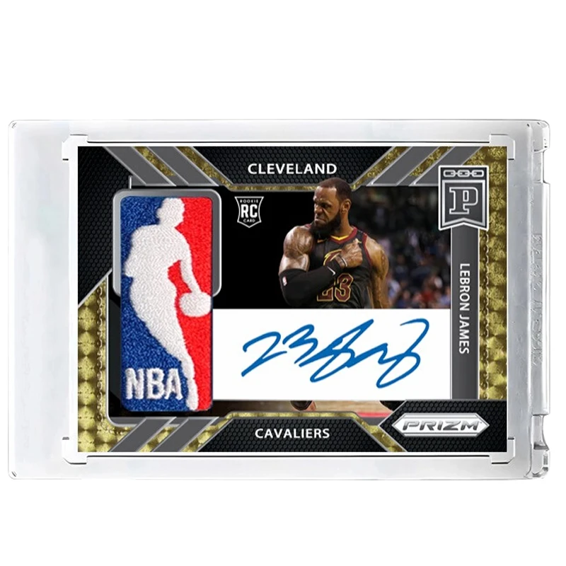 Panini homemade star CARDS LeBron James DIY Signed collectible cards for Christmas birthday gifts Refractive brilliance