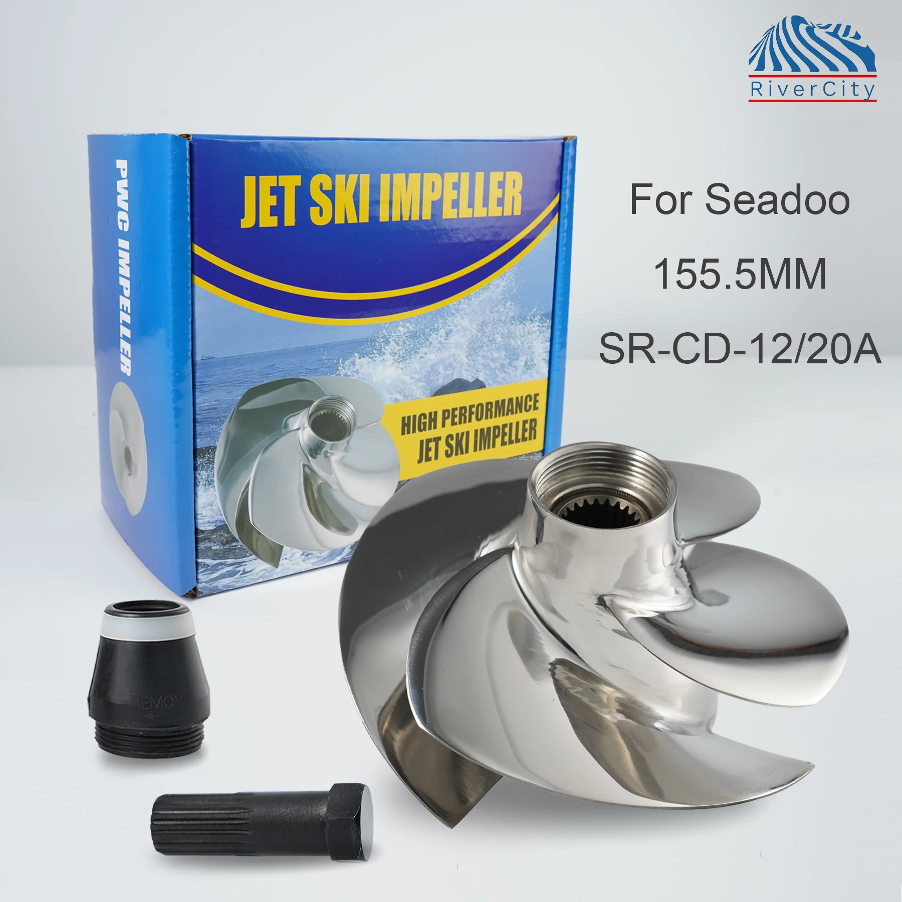 

Jet-Ski Propeller Fit Solas for Seadoo SR-CD-12/20A WAKE 170/GTI/ SE130/ SE/STD/4-TEC SE/ GTX 155 4-TEC STD/130BRP Parts 4 Blade