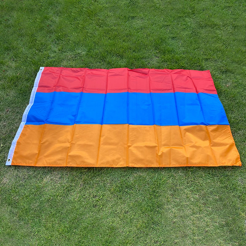 

Aerlxemrbrae 90+150cm size Armenia flag for meet Parade party Hanging National flag