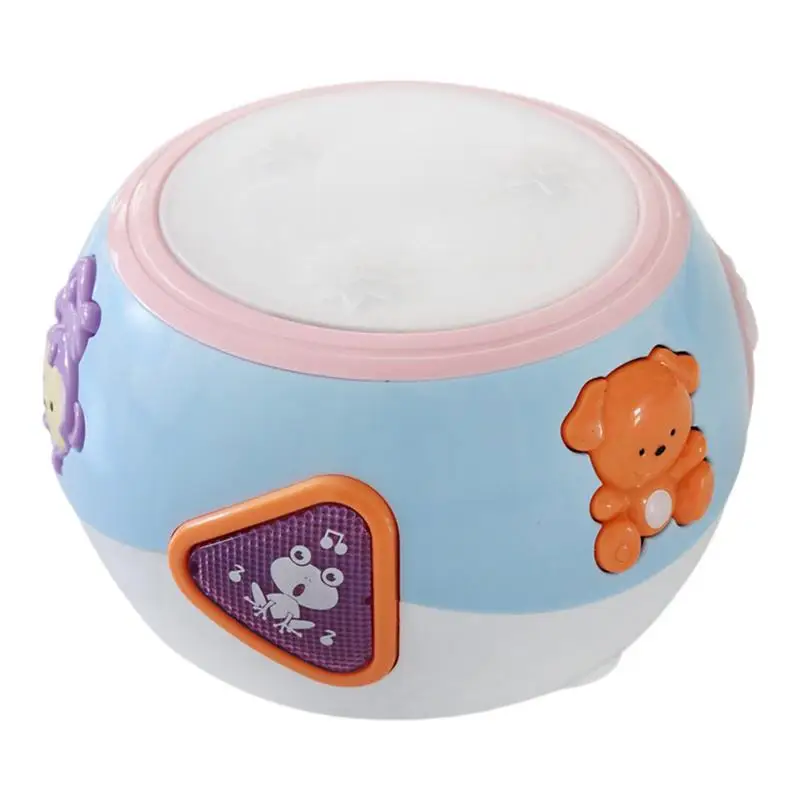 Hand Drums For Kids Drum Musical Instruments Toys Kids Floor Drum Learning Toys Musical Toy For 6-12 Months And Kids Girls Boys