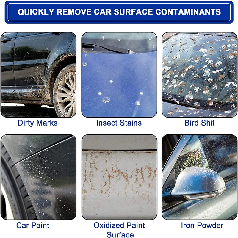 Gray Blue Edged Mud Cloth Car Washing Wiping Cloth Stain Removal Water Absorption Soft Multifunction Car Beauty Product