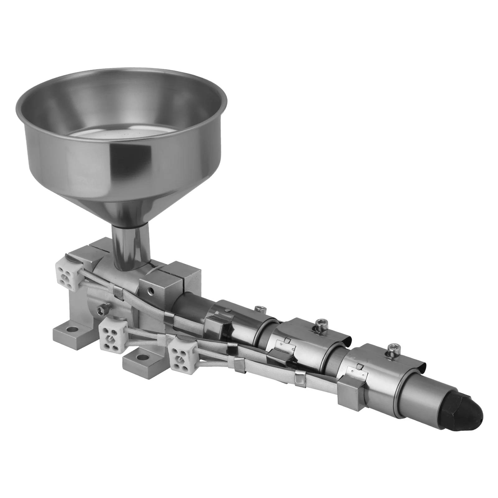 16mm 20mm Mini-Einschneckenextruder mit beheiztem Zylinder für Mikroplastikmaschinen 300 ℃   3D-Filament-Verbundpulver zum Schmelzen
