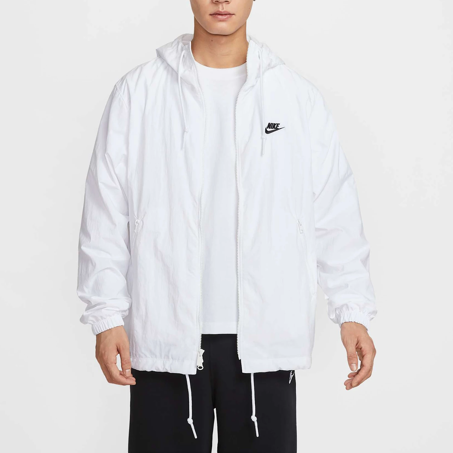 Nike Authentic Men's Hooded Loose Casual Sport Jacket FB7398-100