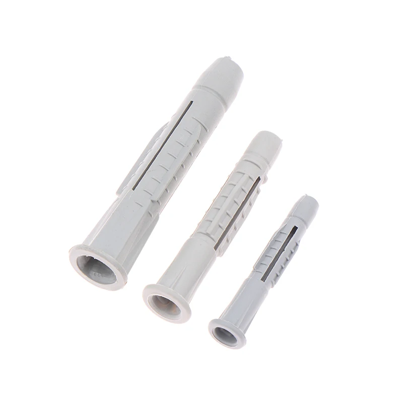 20Pcs M6/M8/M10 Knotted Expansion Tubes Eco-Friendly Nylon/Plastic Expansion Plugs Multi-Specification