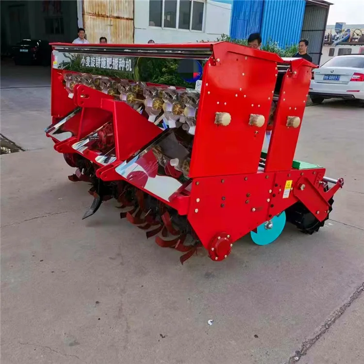 

【Hot】Good Performance Tractor Trailed Wheat Seeder No Tillage Seed Drill Wheat Planter with High Quality