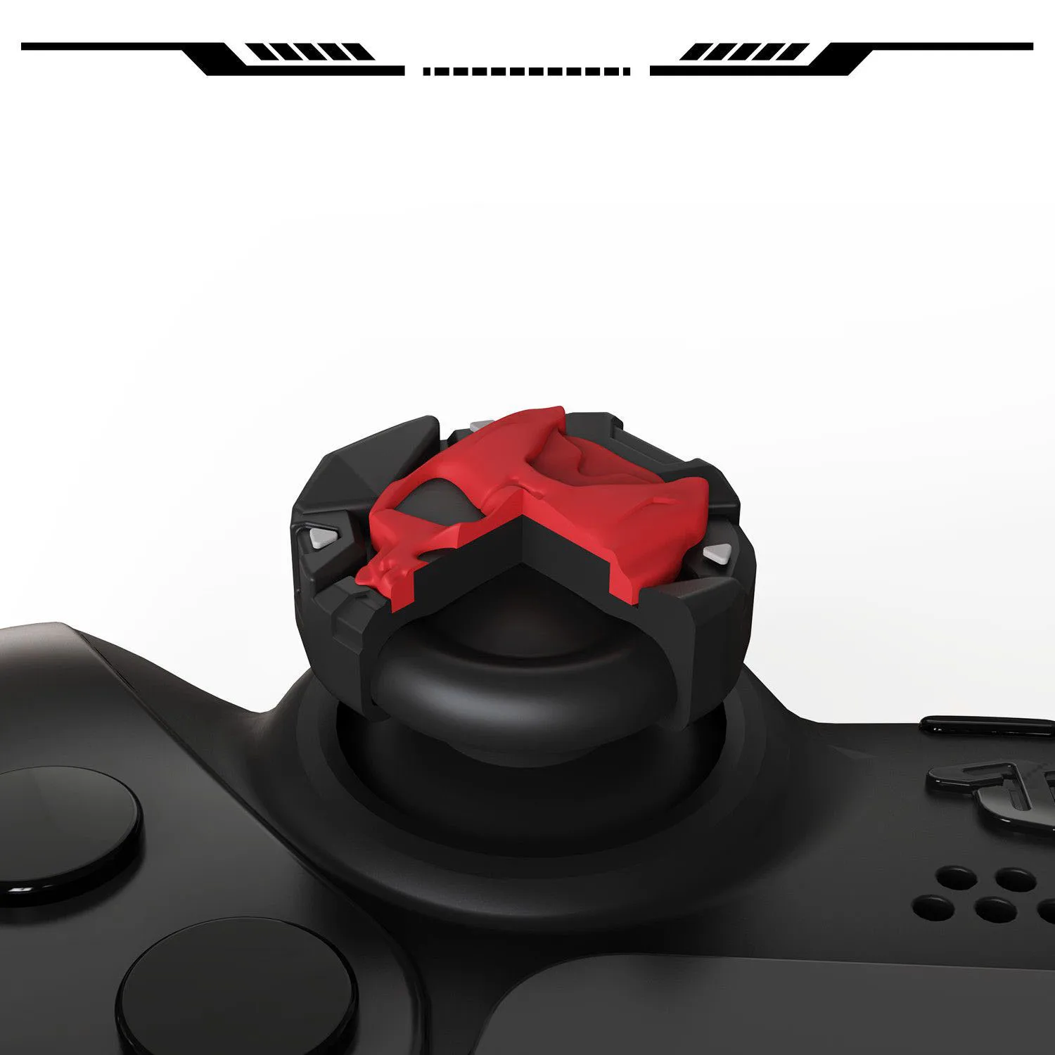 กะโหลกซิลิโคน Thumb Stick จอยสติ๊กสำหรับ Sony PS5 PS4 PS3 Xbox One/360 Slim Series X/S Switch Pro กรณี Protector