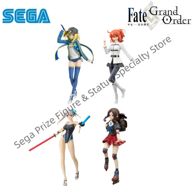 Figura de acción original de personajes de anime Fate/Grand Order Mysterious Heroine X, modelo Garage Kit, en caja original, de Sega, en stock.