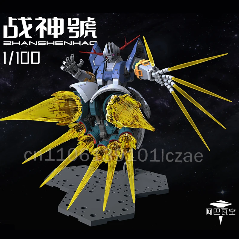 

Модель RG 1/100 ABWK Zeong MSN-02, набор для сборки, увеличенная версия, пластиковая фигурка робота, подарки