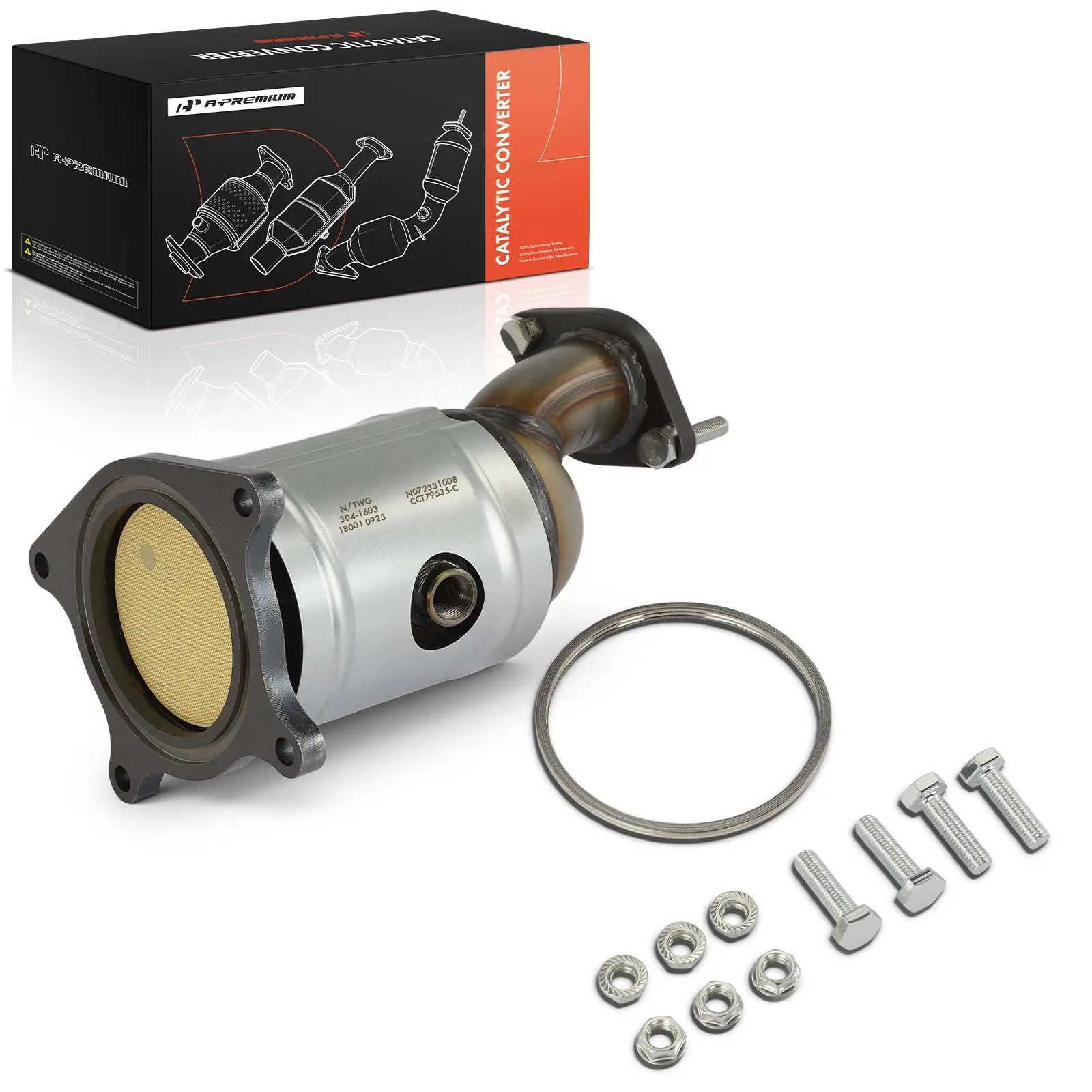 A-Premium Rear Catalytic Converter for Ford Explorer 2011-2012 Edge 2011-2015 Lincoln MKX 2011-2015