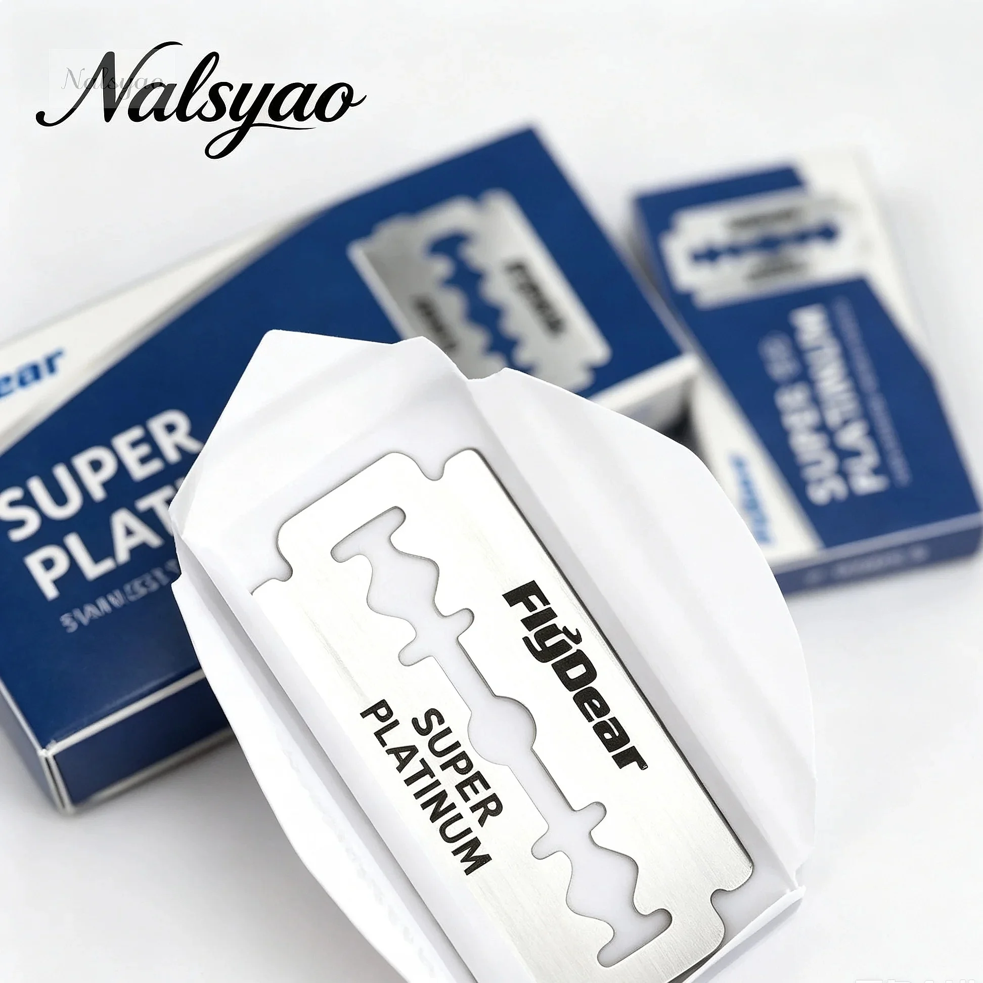 Wholesale 30/50/100pcs Men's Double Edge Razor Blades Safety Shaving Tool Manual Clean Shave
