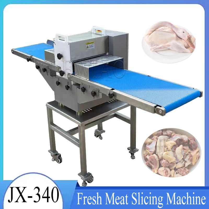 4-100MM Fresh Meat Slicing Machine Chicken Fillet Beef Fillet Pork Belly Shredding Dice Cutting Machine For Chicken Poultry Meat