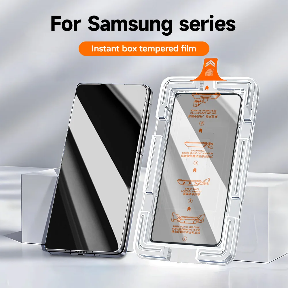 1-5 Stück staubfreier Sichtschutz-Displayschutz für Xiaomi Poco F8 Pro X8 Pro Max Fingerabdruck-Entsperrung Anti-Spy-Glas für Poco F8 Ultra – Detail 2