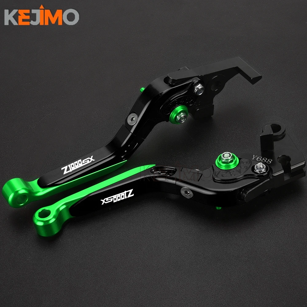 

ДЛЯ KAWASAKI Z1000SX Z1000 R Z 1000 SX 2017 2018 2019 2020 Выдвижные ручки, регулируемый складной рычаг тормозной муфты 2021