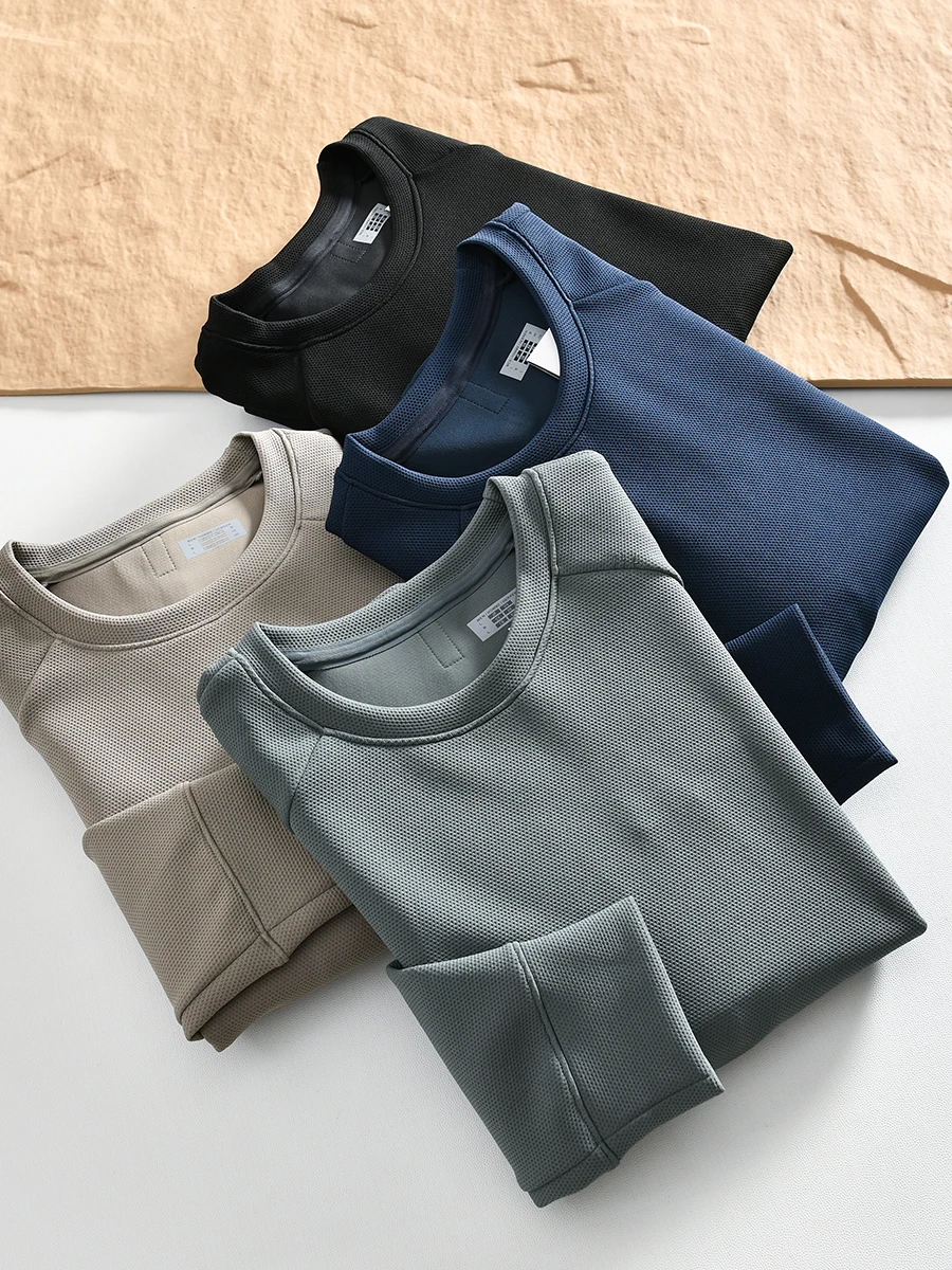 

Men's Outdoor round Neck Hoodie Quick Dry Function Sportswear Moisture Wicking Breathable Comfortable Polyester Blend Casual