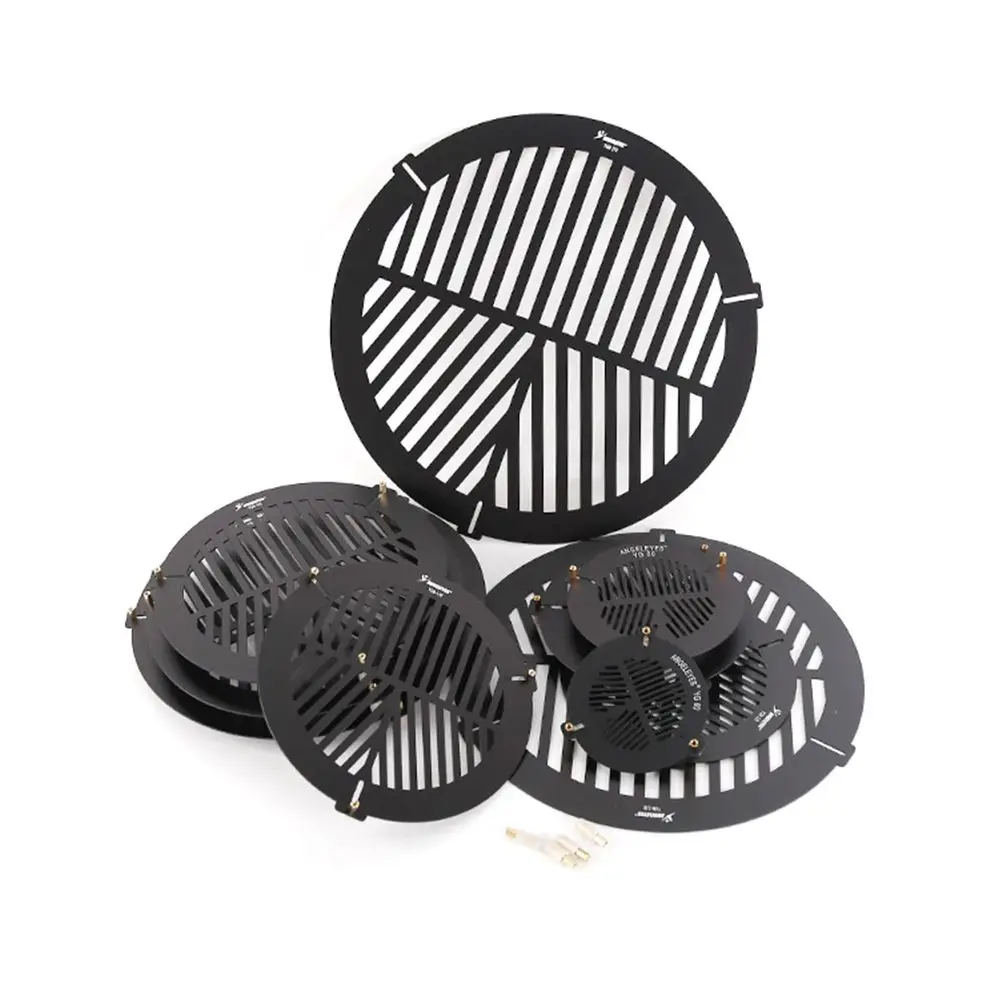 Masque de mise au point Bahtinov en alliage d'aluminium pour télescope astronomique, diamètre observable 60mm-270mm