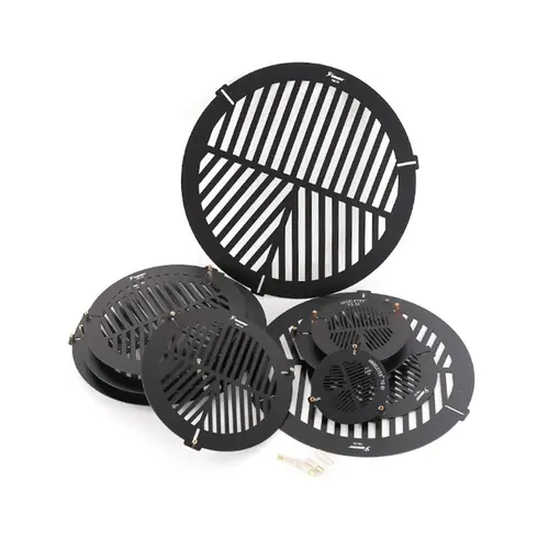 Imagen 1 del producto Máscara de enfoque Bahtinov de aleación de aluminio para telescopio astronómico, diámetro observación de 60mm-270mm