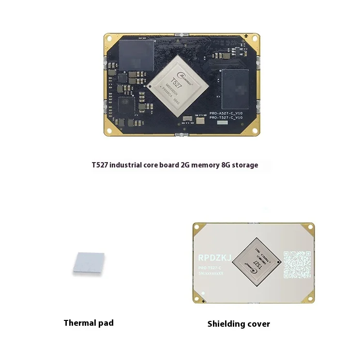 Allwinner t527開発ボード、a527コアボード、8コア、Linux、Rongpin