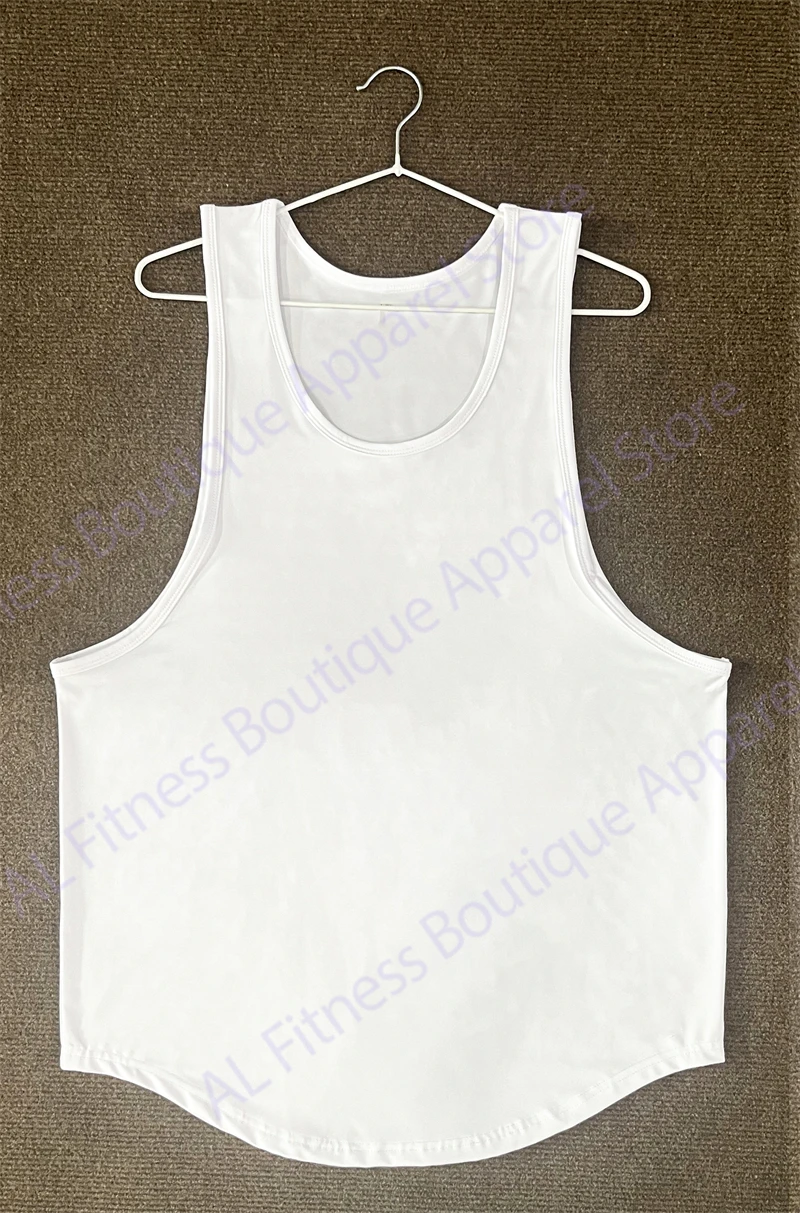 Custom Heren Vest Ademende Mouwloze Mode Vest Gym Fitness Heren Vest