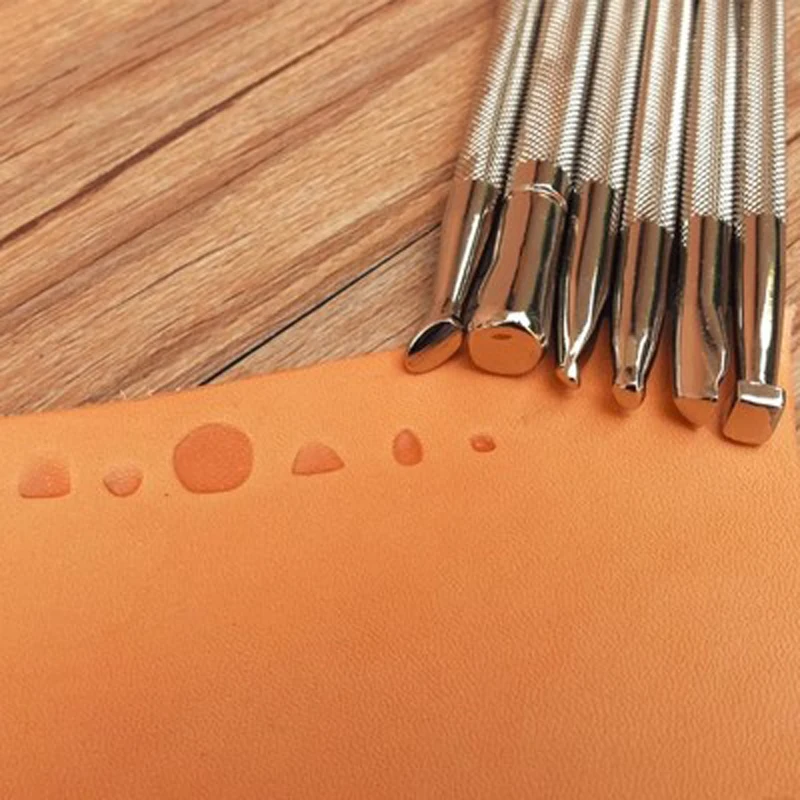 

Leather Modeling Tools 6Pcs Set, Shaping Stamps for Realistic Figure Carving, Basic Anime Stamp Kit for Beginner