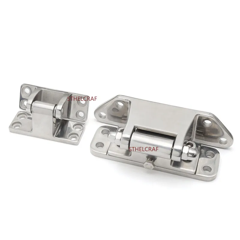 1PC Heavy‑Duty Stainless Steel Hinge Anti‑Rust Cabinet Box Hinges Machinery Equipment Tool Case Cabinet Repair Hardware Parts
