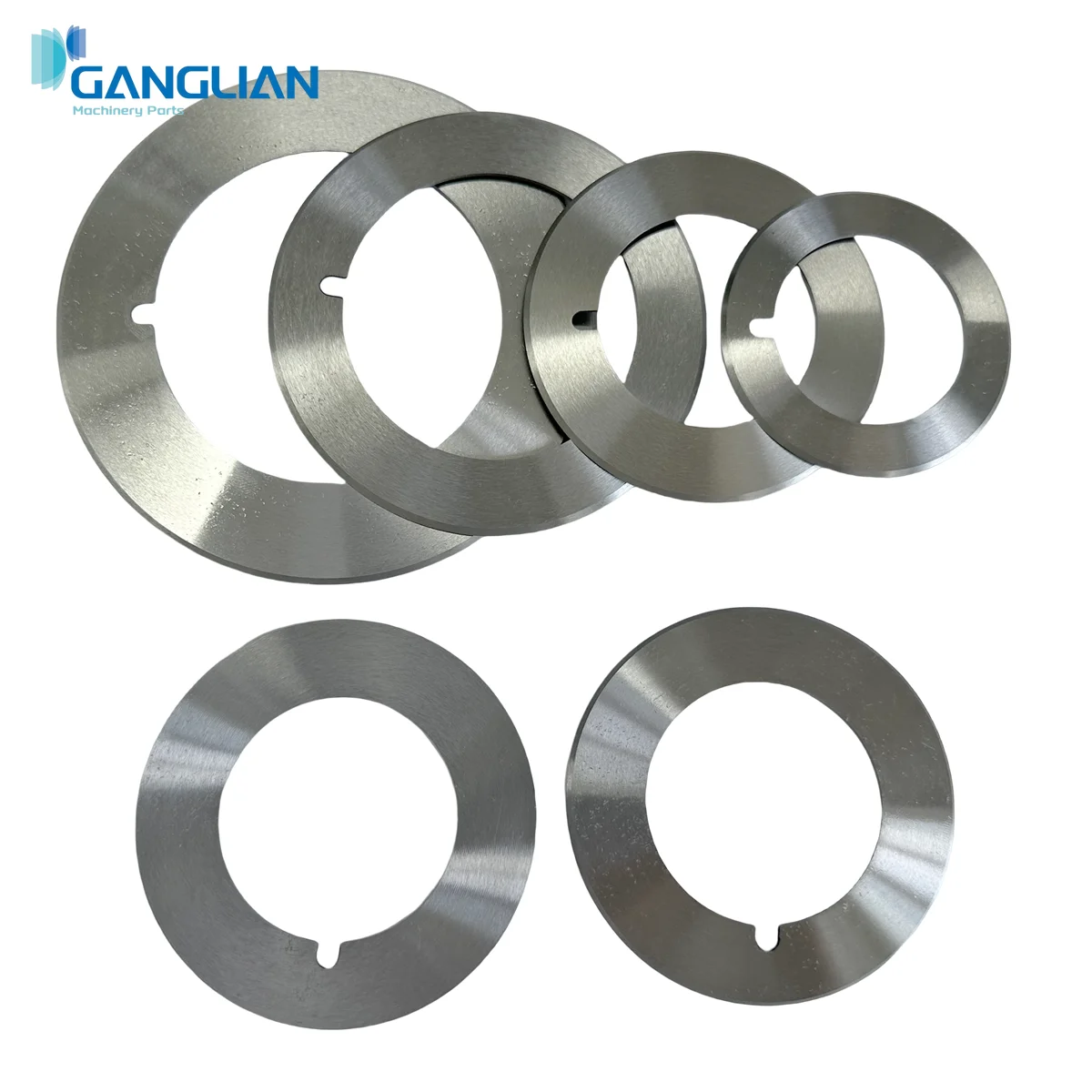 

10Pcs Slitting Machine Blade SKD-11 Round Blades Circular Knife For Paper/Film/Plastic/Fiber/Nonwovens/Tape Etc. Cutting
