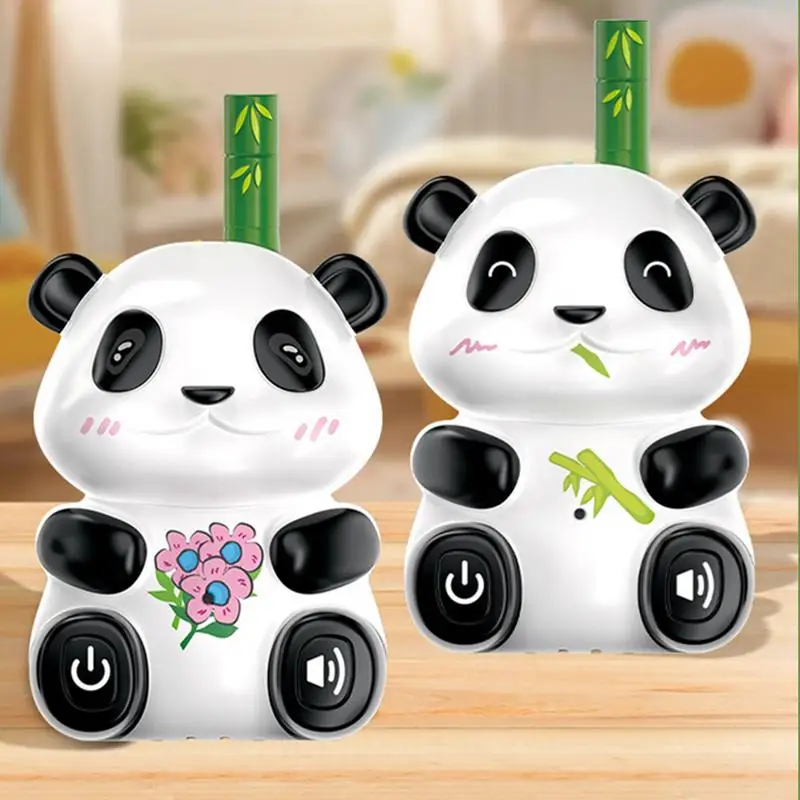 Familie Walkie Talkies niedlichen Panda Design Walkie Talkie Walkie Talkies drahtlose Fern kommunikation Walkie-Talkie Spielzeug Walkie