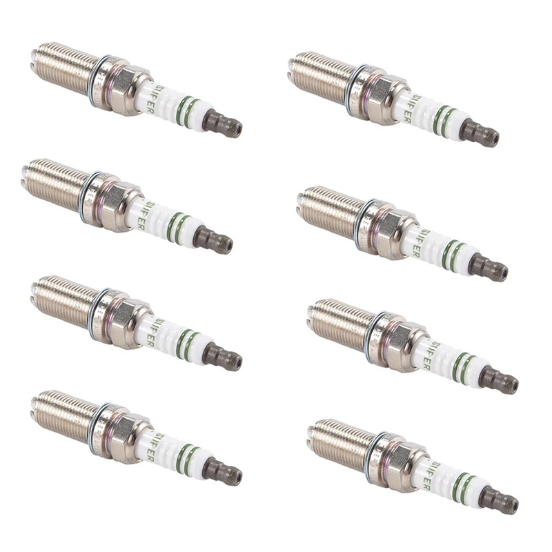 

8Pcs Spark Plugs 99917013090 99917012290 0242245581 For Porsche 911 Boxster Cayenne Cayman 2008-2016 Accessories