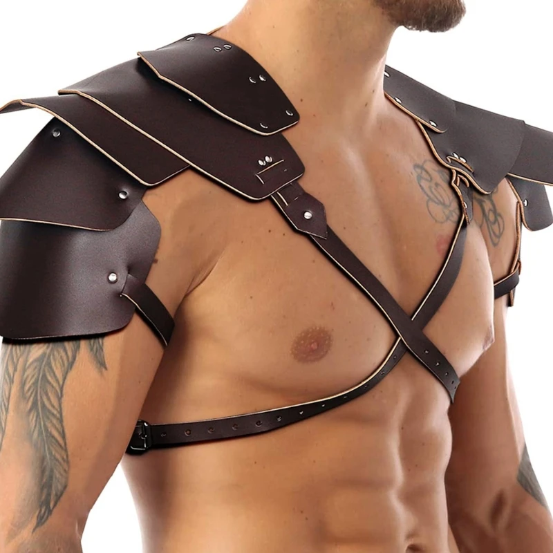 Phong Cách Khoa Học Viễn Tưởng Vai Con Giáp Khóa Thắt Lưng Nam Body Ngực Dây Chiến Binh Hiệp Sĩ Cosplay Trang Phục Hóa Trang Đạo