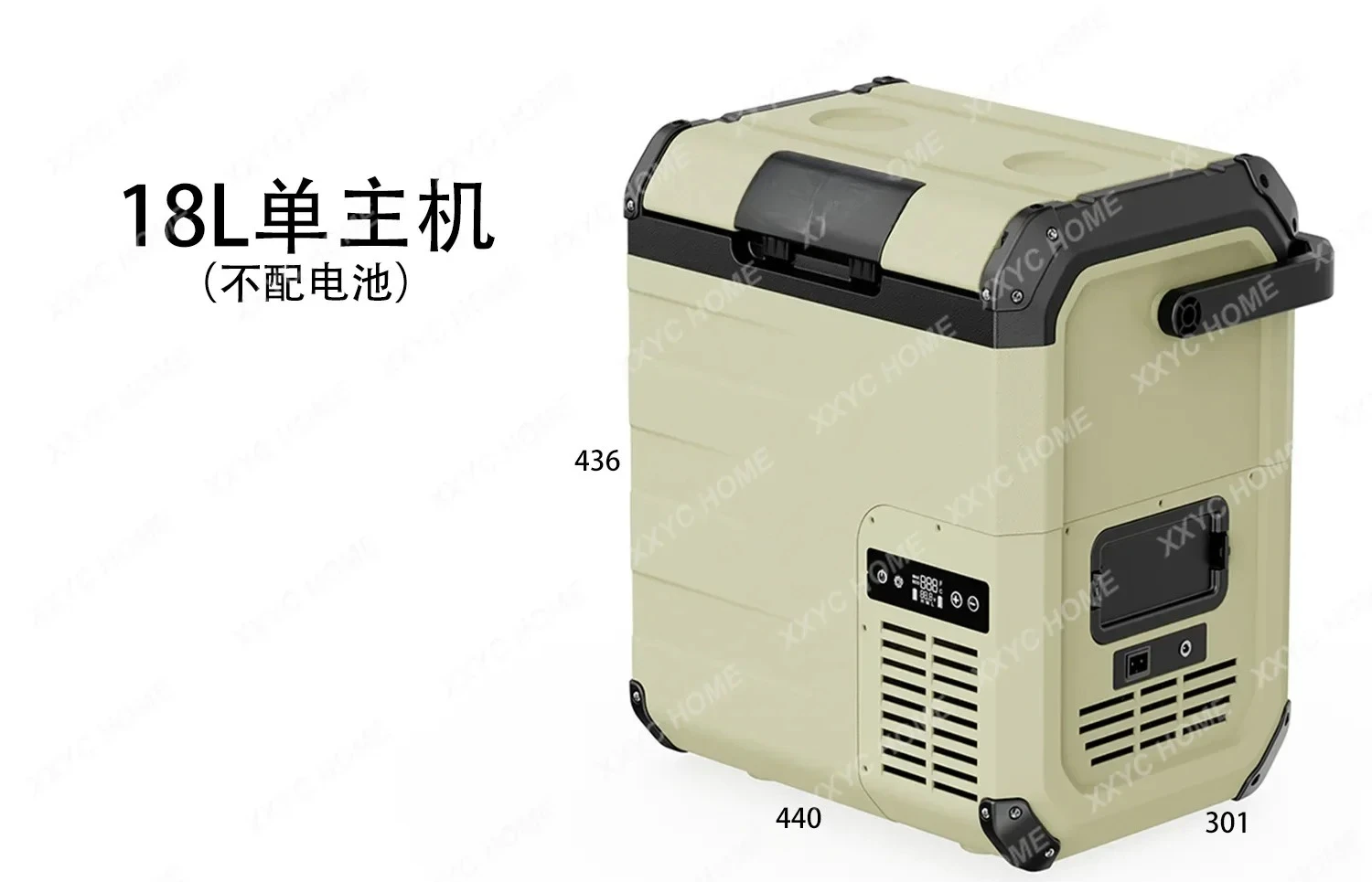 

Y Car refrigerator Compressor cooling and heating outdoor car home dual-purpose battery mini, freezer