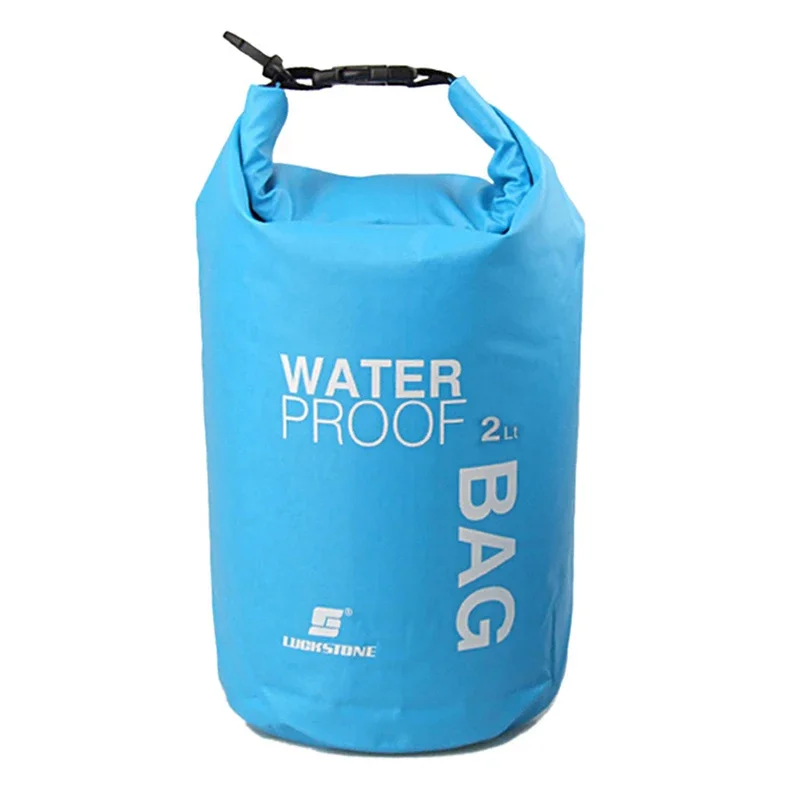 Outdoor 2L Waterproof Bag Storage Dry Bags For Canoe Kayak Rafting Camping Climbing Hike