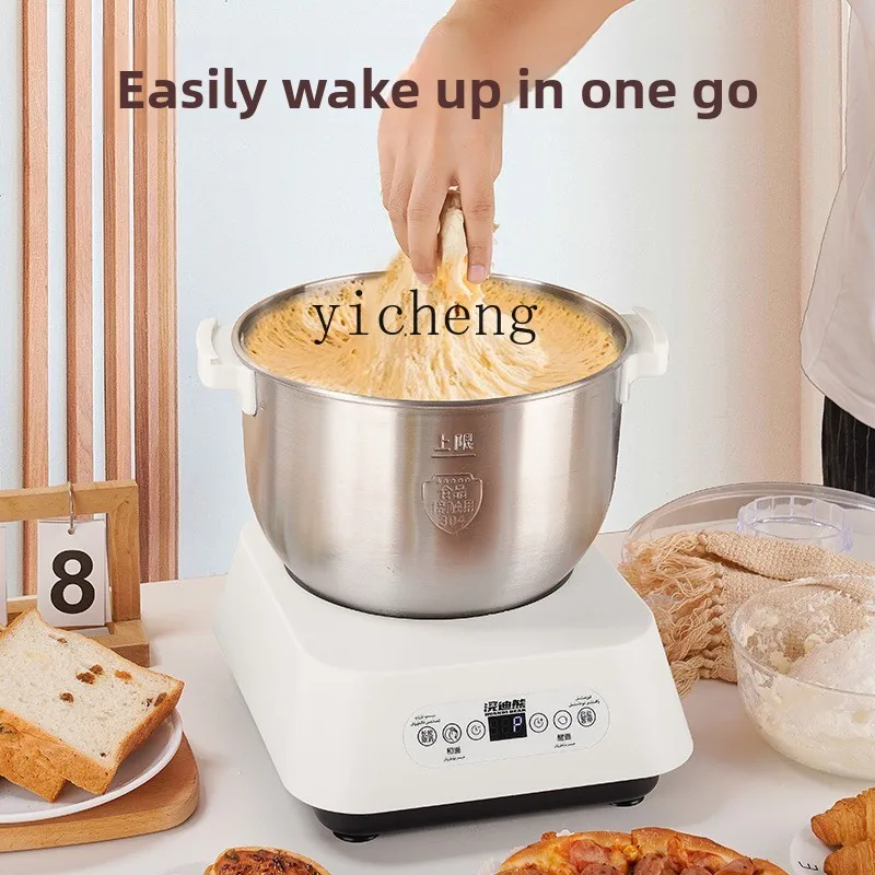 TQH Impastatrice per impastare Piccola impastatrice per uso domestico Famiglia di fermentazione per sveglia multifunzionale completamente automatica