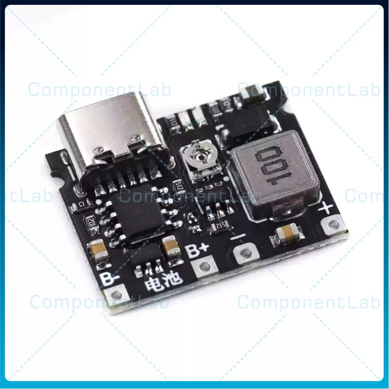 3.7V to 9V/5V Multimeter Conversion Kit with 18650 Lithium Battery Charging, Boosting, and Discharging Adjustable Module (2A)
