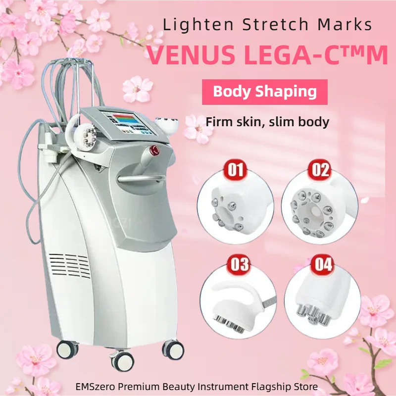

Venus Legacy Skin Lifting Device - RF Cavitation Ultrasound for Face Body Tightening Slimming Cellulite Treatment Salon.
