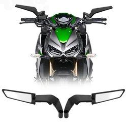 Adequado para kawasaki motocicleta modificado carro esportivo de corrida asa fixa dobrável espelho retrovisor rotativo