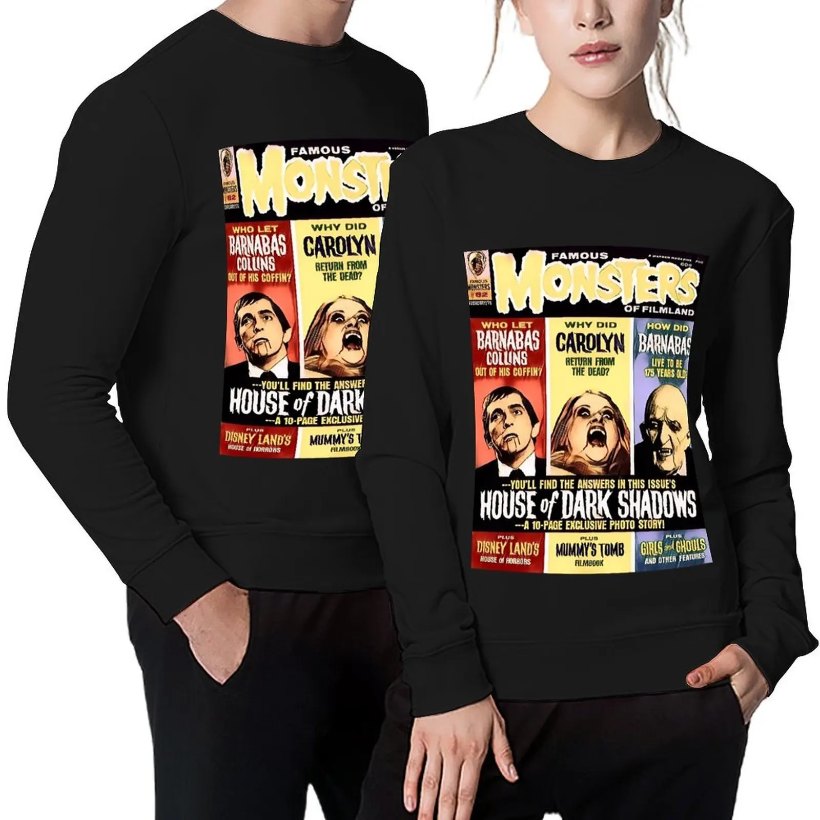 

Famous Monsters, All about Collins Pullover winter clothes fashion men men wear men's clothing new sweatshirt