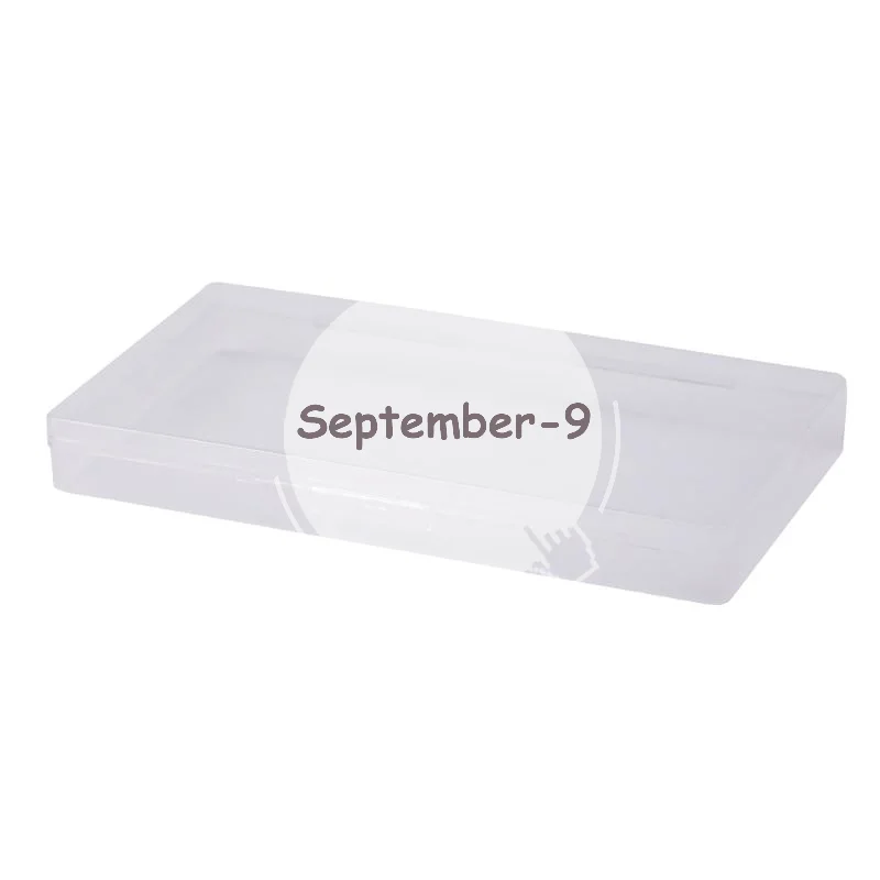 1PcsClear Plastic Storage Boxes Multiple Sizes Snap Lids Perfect For Organizing