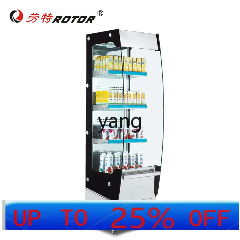 

Витрина-холодильник с воздушным охлаждением для напитков и фруктов, изотермический шкаф для яичных тарталеток, с функциями охлаждения и нагрева (опционально)