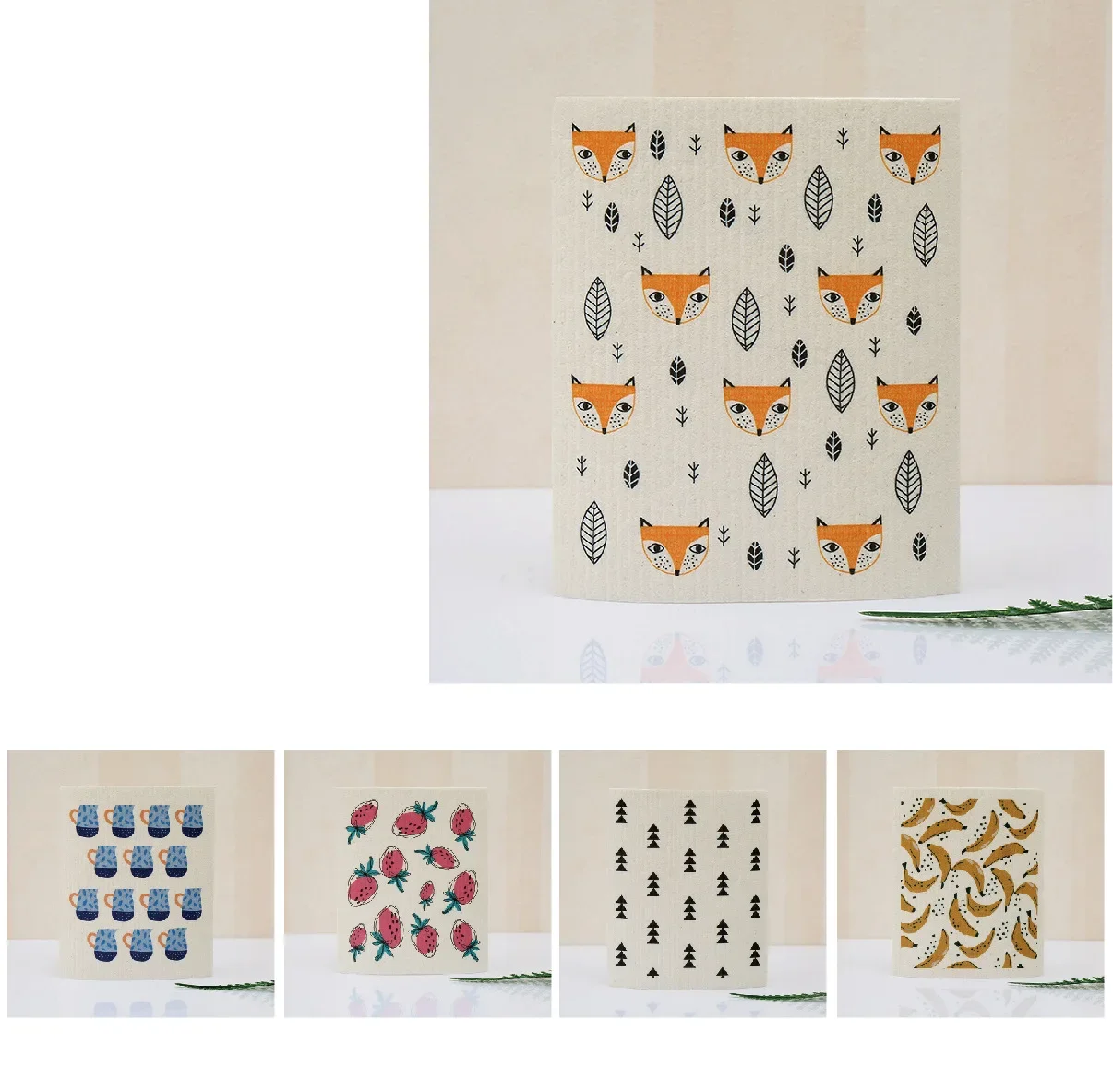 Eco-Friendly Cleaning Cloth Made of Banana Fiber and Wood Pulp for Effective Cleaning  Ultimate Cleaning Solution