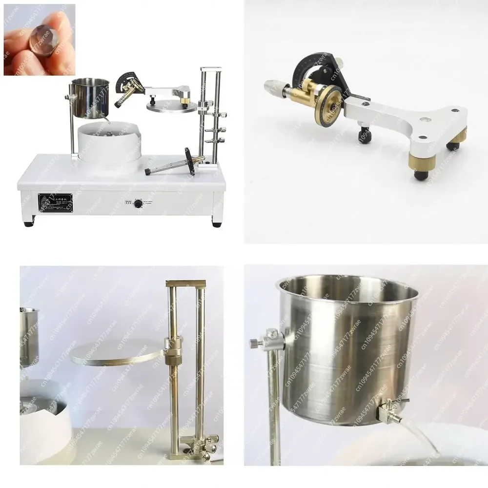 Gemstone Grinder 96/64-Division Graduated Cutting Handle Elevating Gemstone Cutting Platform With Manipulator