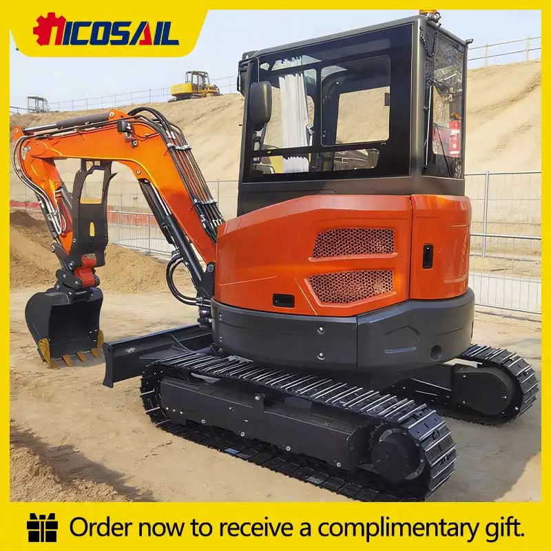 

Cost-Effective Municipal 4t Mini Excavator – Versatile for Small-Scale Road Work, Sidewalk Repair & Utility Maintenance